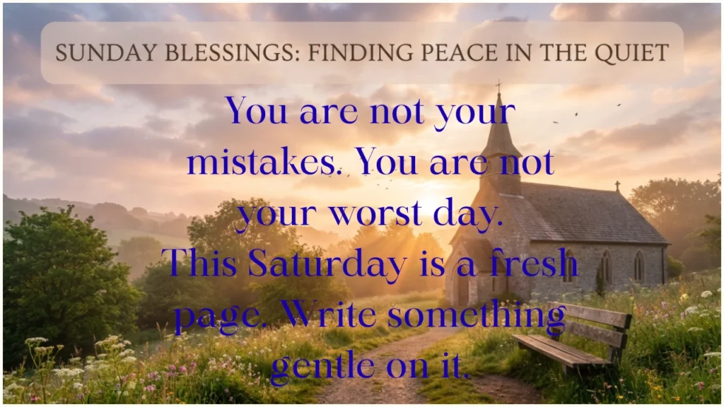 Sunday Blessing