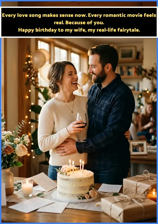 Birthday Wishes for Wife Romantic