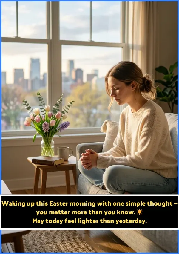 Good Morning Happy Easter Blessings