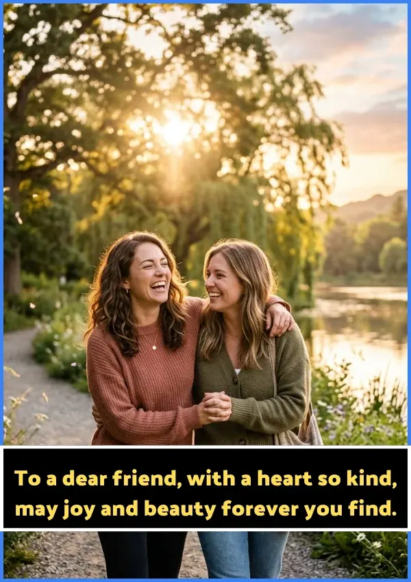Heart Touching Birthday Wishes for Friend Girl