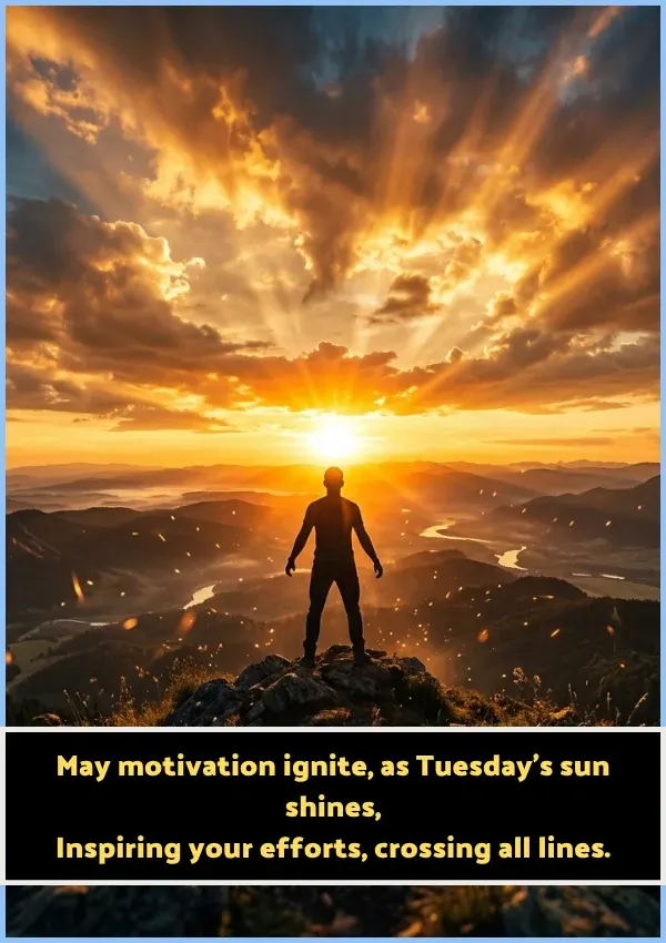 Motivational Inspiration Good Morning Tuesday