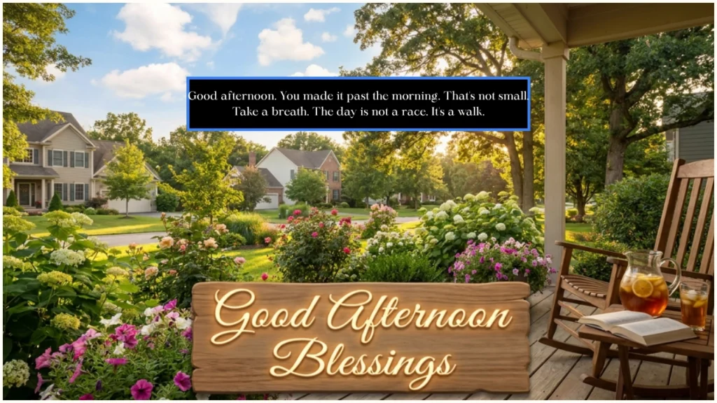 Good Afternoon Blessings
