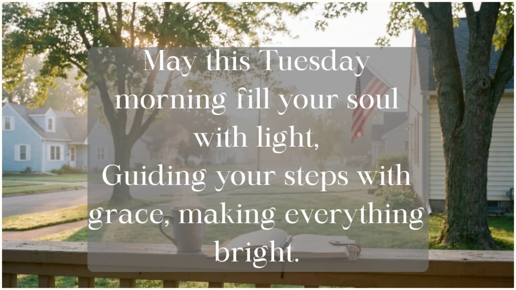 Inspiration Good Morning Tuesday